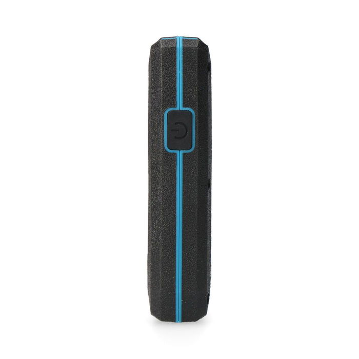 Koma Tools Linterna LED Recargable Profesional 10W 500 Lumens, Batería 3400 mAh, Función Power Bank, IP44, con Gancho e Imán, Autonomía 8h, Color Azul/Negro