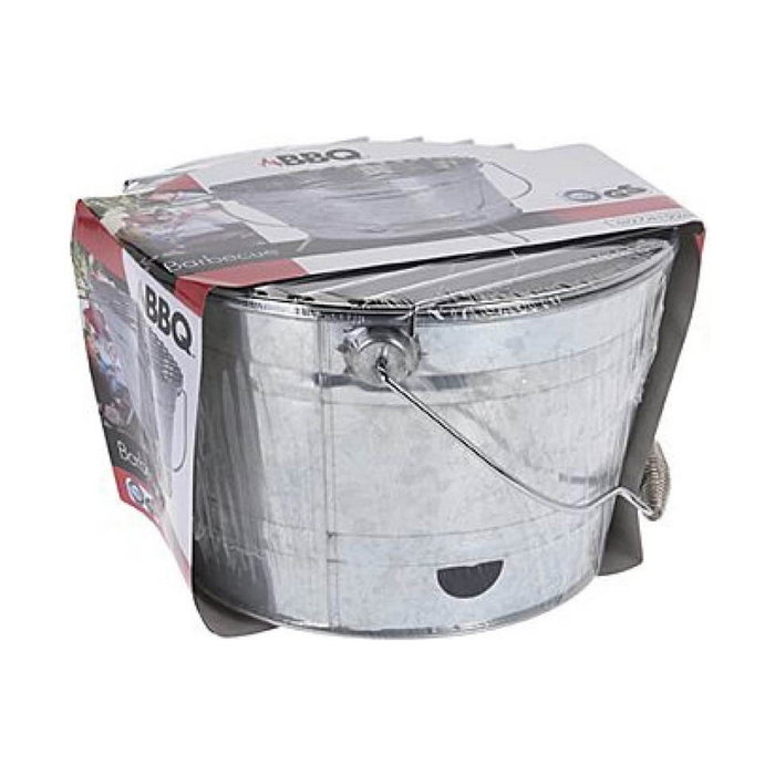 Bbq Collection Barbacoa portátil de zinc modelo barril ø27 cm