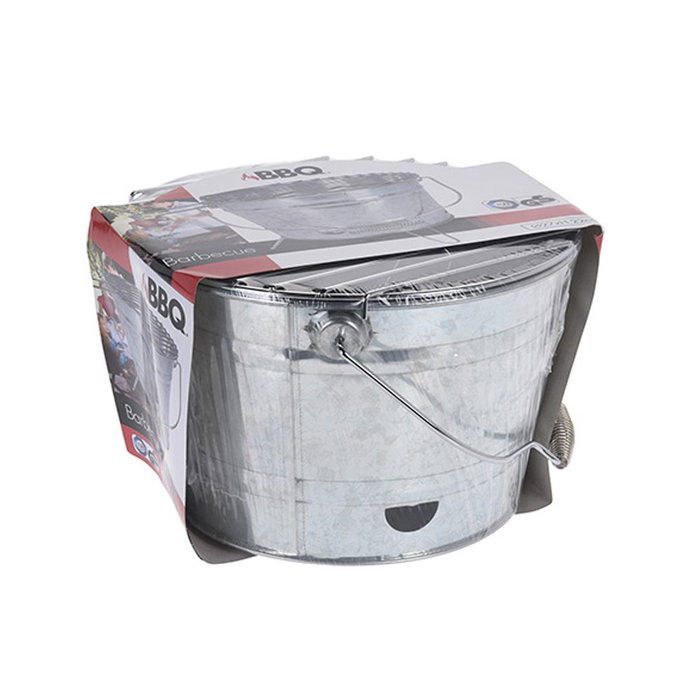 Bbq Collection Barbacoa de zinc modelo barril ø27cm