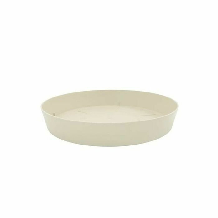 Plastiken Plato de inyección color ecru ø24 cm para maceta