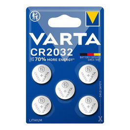 Varta CR2032 Pila Botón Litio 3V Ø20.0 x 3.2 mm Blister 5 uds