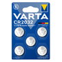 Varta CR 2032 Pila de botón de litio, 3 V, Pack de 5 unidades