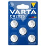 Varta CR 2025 Pila de Botón de Litio, Pack de 5 unidades