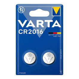 Varta Pila Botón Litio CR2016 3V Ø20,0 x 1,6 mm Blister 2 Unidades