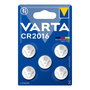 Varta CR2016 Pila de Botón Litio 3V Ø20.0 x 1.6 mm Blíster 5 Unidades