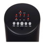 Edm Ventilador de torre de 60 W con mando a distancia, color negro