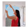 Schellenberg Mosquitera con cierre de gancho y bucle, blanca, 130 x 150 cm