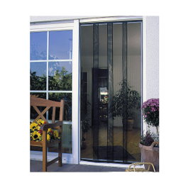 Schellenberg Mosquitera en tiras para puerta, antracita, 100 x 220 cm