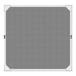 Schellenberg Mosquitera con marco magnético 100 x 120 cm Blanca