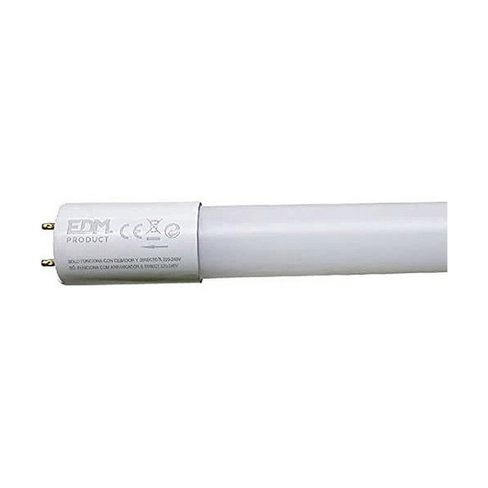 Edm Tubo LED T8 18W 1950 lm 4000K Luz Día (eq. 36W) 120 cm