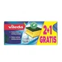 Vileda Estropajo con Bayeta Salvauñas Antibacterias 2+1 Verde