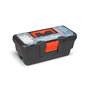 Terry Caja de herramientas EKO TOOLBOX 13, Polipropileno, Negra/Naranja, 32 x 16 x 13 cm