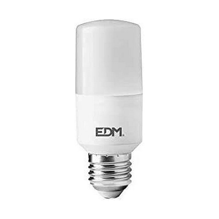 Edm Bombilla tubular LED E27 10W 1100 lm 6400K luz fría Edm Bombilla tubular LED E27 10W 1100 lm 6400K luz fría