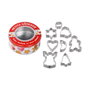 5Five Set de 8 Moldes Cortadores para Galletas Modelos Surtidos
