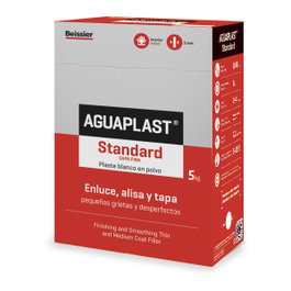 Aguaplast Plaste en polvo standard 5 kg Blanco