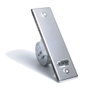 Cambesa Recogedor 1009 Milan con Placa Inox 5 m Cromado Aluminio 170x110mm