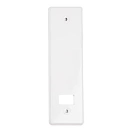 Cambesa Embellecedor para Recogedor 49921 Blanco Aluminio Placa Recogedor 32 x 220 mm