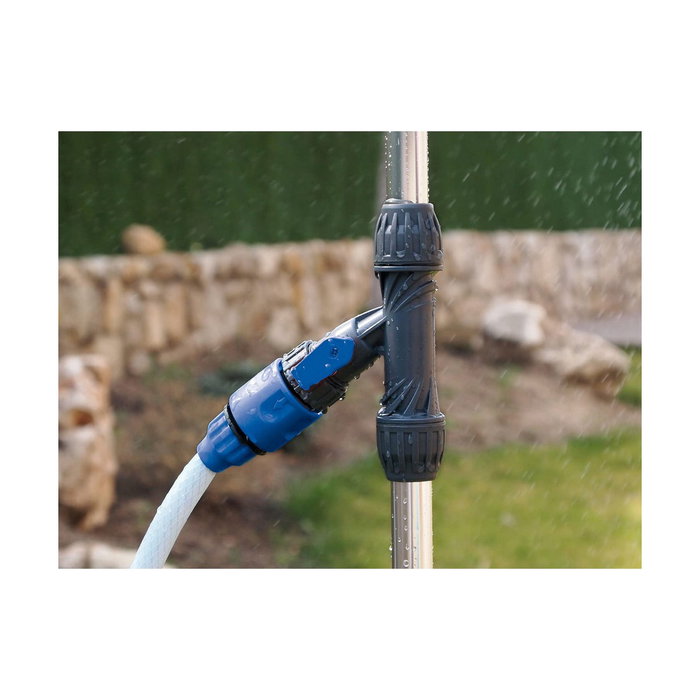 Blue Bird-Altadex Ducha de jardín con trípode 130-210cm Azul