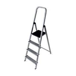 Edm Escalera doméstica de aluminio 4 peldaños