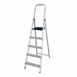 Edm Escalera doméstica de aluminio de 5 peldaños
