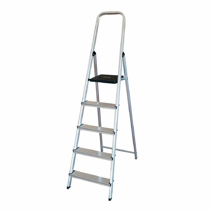 Edm Escalera doméstica de aluminio de 5 peldaños
