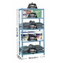 Simon Rack Simonclick 5 / 400 Azul / galvanizado