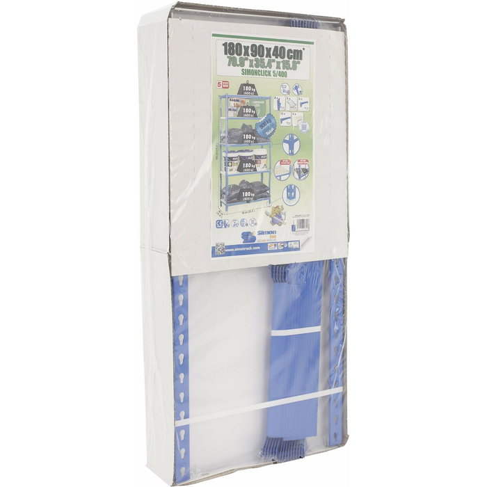 Simon Rack Simonclick 5 / 400 Azul / galvanizado
