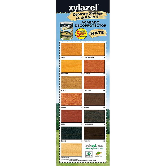 Xylazel Protector madera plus decora sapelly mate 750 ml Xylazel Protector madera plus decora sapelly mate 750 ml