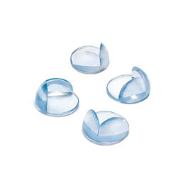 Inofix Protector cantos transparente 5000-0-001 (blister 4 unid.) Protector de cantos adhesivo PVC flexible para golpes