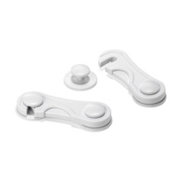 Inofix Cierre de seguridad multiuso frontal modelo 5105, blanco