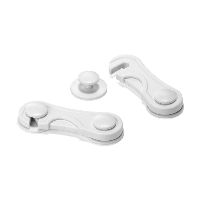 Inofix Cierre de seguridad multiuso frontal modelo 5105, blanco