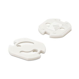 Inofix Protector giratorio adhesivo para enchufe blanco 5400-2-001 (blister 6 unid.)