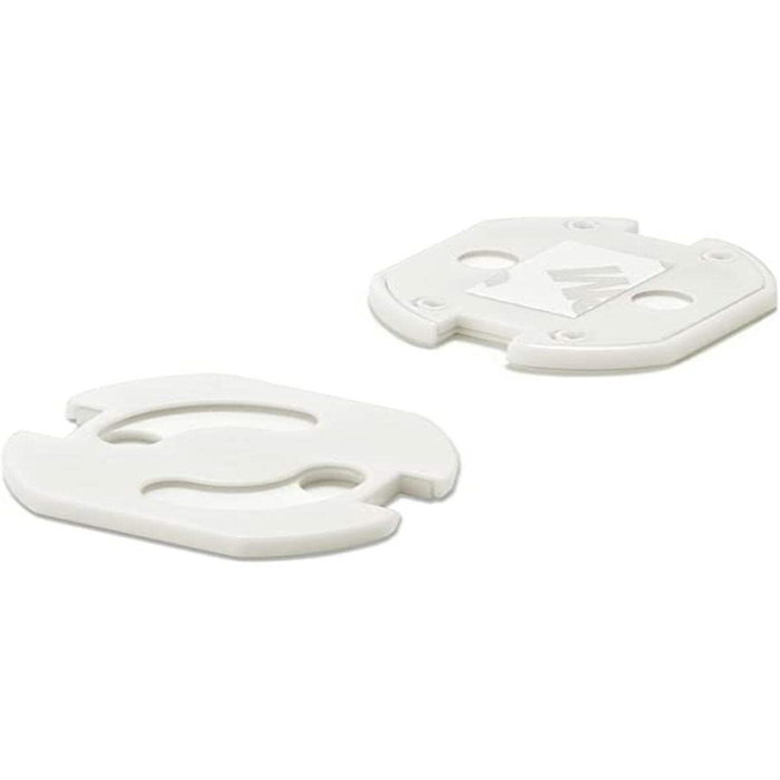 Inofix Protector para enchufe giratorio modelo 5400, blanco, 6 uds