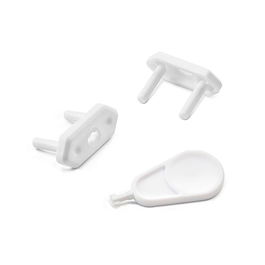Inofix 5401-2-000 Protector para Enchufe Blanco Blister 6 Unidades Plástico Seguridad Niños