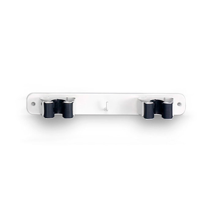 Inofix Colgador doble para escobas 3033-2-000 Blanco Inofix Colgador doble para escobas 3033-2-000 Blanco