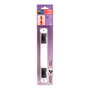 Inofix Colgador Doble para Escobas 3033-2-000 Metal Blanco con Tornillos Incluidos