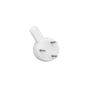 Inofix Colgador para Cuadros Blanco 3001-2-000 (Blister 6 Unidades) Soporte Hasta 3kg