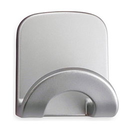 Inofix Colgador adhesivo arco cromo
