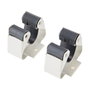 Inofix Colgador de escobas adhesivo blanco (blister 2 unid.)