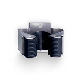 Inofix Colgador Escobas Adhesivo Cromo Mate 2055-7-000 (Blister 2 Unid.)