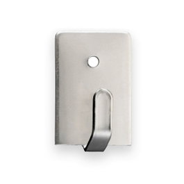 Inofix Colgador adhesivo de acero 2019-1-001, 4 unidades