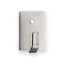 Inofix Colgador adhesivo acero (blíster 4 unid.)
