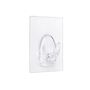 Inofix Colgador Adherente Reutilizable 1290-0-000 Stick & Go Transparente 60x47mm