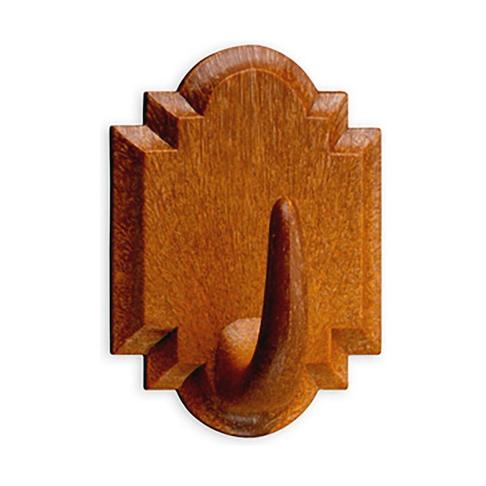 Inofix Colgador adhesivo madera marrón (blíster de 2 unidades) Inofix Colgador adhesivo madera marrón (blíster de 2 unidades)