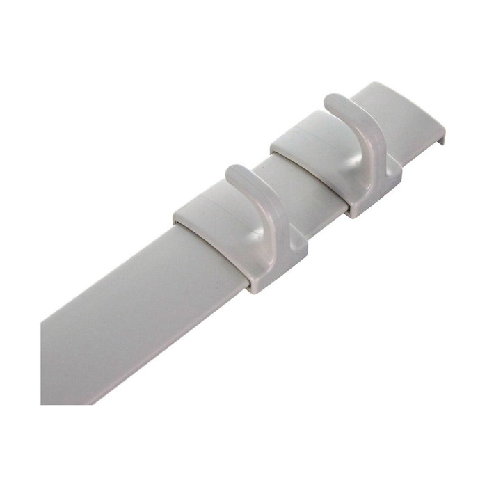Inofix Colgador múltiple blanco con 5 ganchos móviles Inofix Colgador múltiple blanco con 5 ganchos móviles