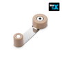 Inofix Tope de puerta y retenedor giratorio Beige