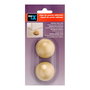 Inofix Tope Adhesivo Flexible Beige (Blister 2 Unidades) Uso Puertas Interior PVC Flexible 27x40mm