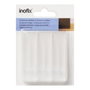 Inofix Cuña de Plástico Transparente, 3 Unidades, Blister, 12x20x72 mm, para Nivelar Muebles o Retener Puertas