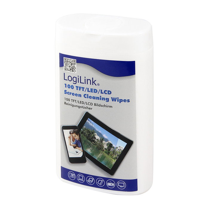 Logilink Toallitas de limpieza para pantallas TFT, LCD y plasma (100 unidades) inevitable