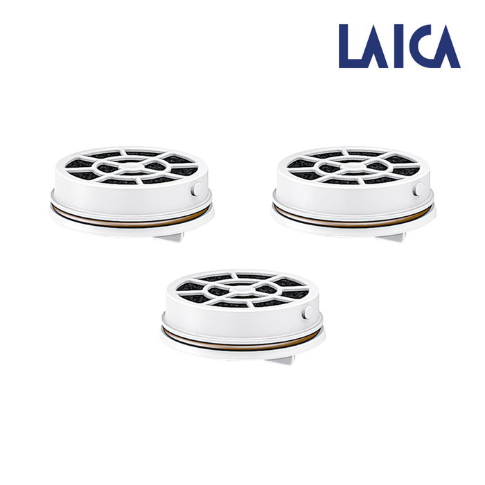 Laica Pack de 3 Filtros Fast Disk FD03A para Botella Flow'n Go